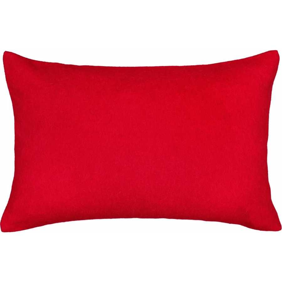 Elvang Classic Rectangular Cushion Cover Red Naken Interiors